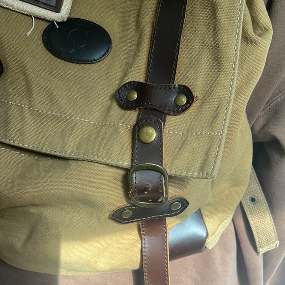 James Campbell cotton leather backpack - Picture 8 of 11